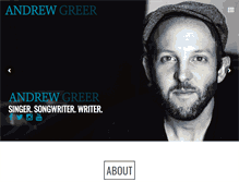 Tablet Screenshot of andrew-greer.com